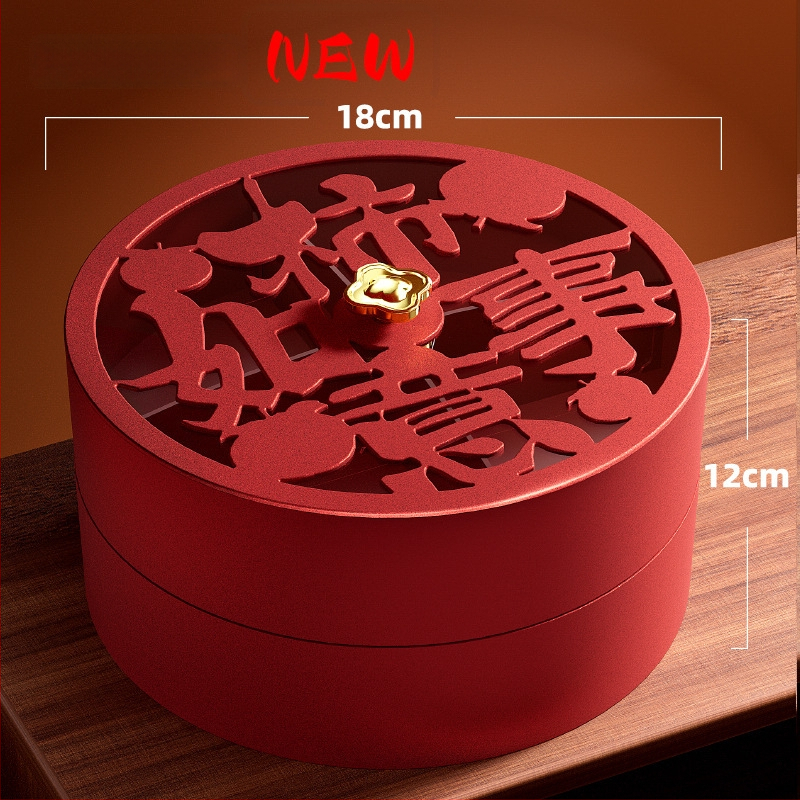 Beishan műanyag gyümölcstál fedővel, dió és aszalt gyümölcsök tárolására, 2024 megjelenés