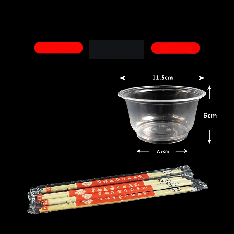 Egyszer használatos műanyag étkészlet poharakkal és kerek tálakkal, otthoni és üzleti felhasználásra; vastagabb műanyag esküvői poharak; logó nyomtatás lehetséges