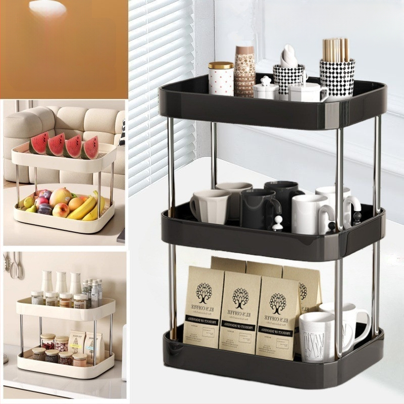 Asztali pohártartó – műanyag, minimalist stílus, tároló kávéhoz és teához