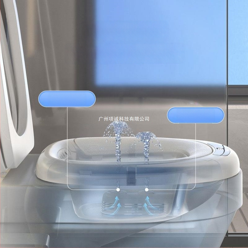 Elektromos ülőfürdő aranyérre, összecsukható kialakítás, állandó hőmérséklet, műanyag test, felnőttek számára