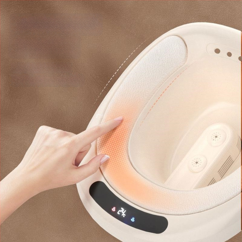 Elektromos ülőfürdő aranyérre, összecsukható kialakítás, állandó hőmérséklet, műanyag test, felnőttek számára