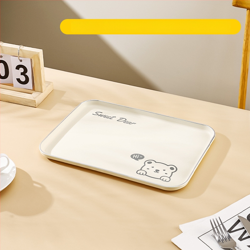 PP tálca, téglalap alakú, karikatúra mintával – egyrészes öntés (Anyag: PP; Forma: Téglalap; Mintázat: Karikatúra; Felület: Egyrészes öntés; Bevezetés: 2025)