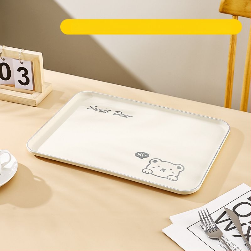 PP tálca, téglalap alakú, karikatúra mintával – egyrészes öntés (Anyag: PP; Forma: Téglalap; Mintázat: Karikatúra; Felület: Egyrészes öntés; Bevezetés: 2025)