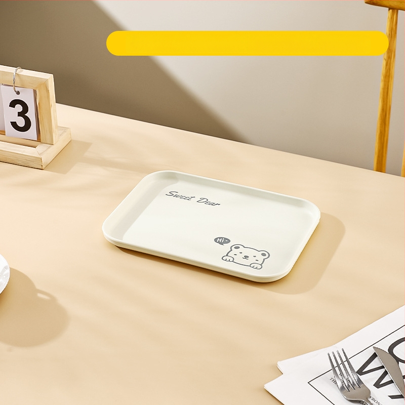 PP tálca, téglalap alakú, karikatúra mintával – egyrészes öntés (Anyag: PP; Forma: Téglalap; Mintázat: Karikatúra; Felület: Egyrészes öntés; Bevezetés: 2025)