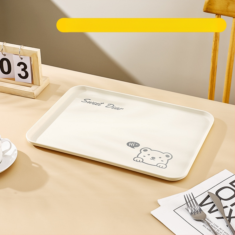 PP tálca, téglalap alakú, karikatúra mintával – egyrészes öntés (Anyag: PP; Forma: Téglalap; Mintázat: Karikatúra; Felület: Egyrészes öntés; Bevezetés: 2025)