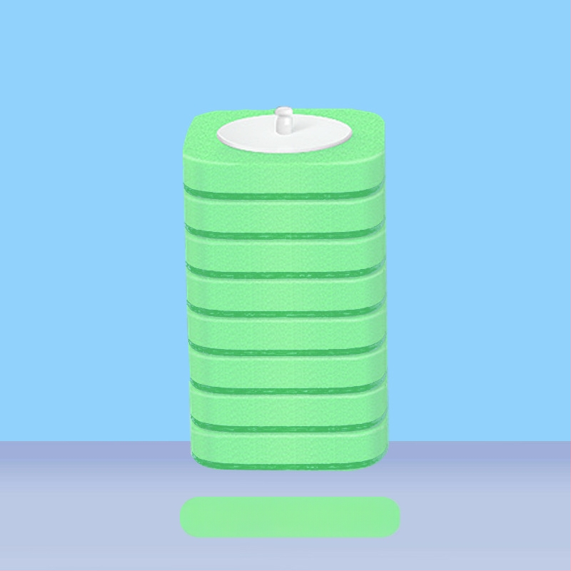 Egyszer használatos WC-kefé cserefej készlet – műanyag, modern minimalista stílus, Le Le Jia márka, magáncímkére kész