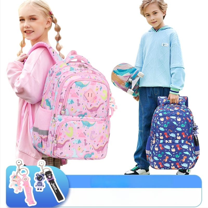 Ghiozdan Oxford pentru elevi de școală primară, respirabil, impermeabil, rezistent la uzură, cu protecție a coloanei vertebrale