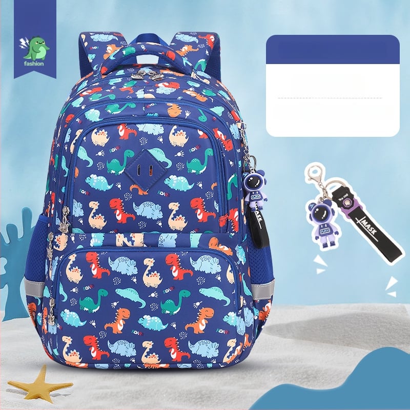 Ghiozdan Oxford pentru elevi de școală primară, respirabil, impermeabil, rezistent la uzură, cu protecție a coloanei vertebrale