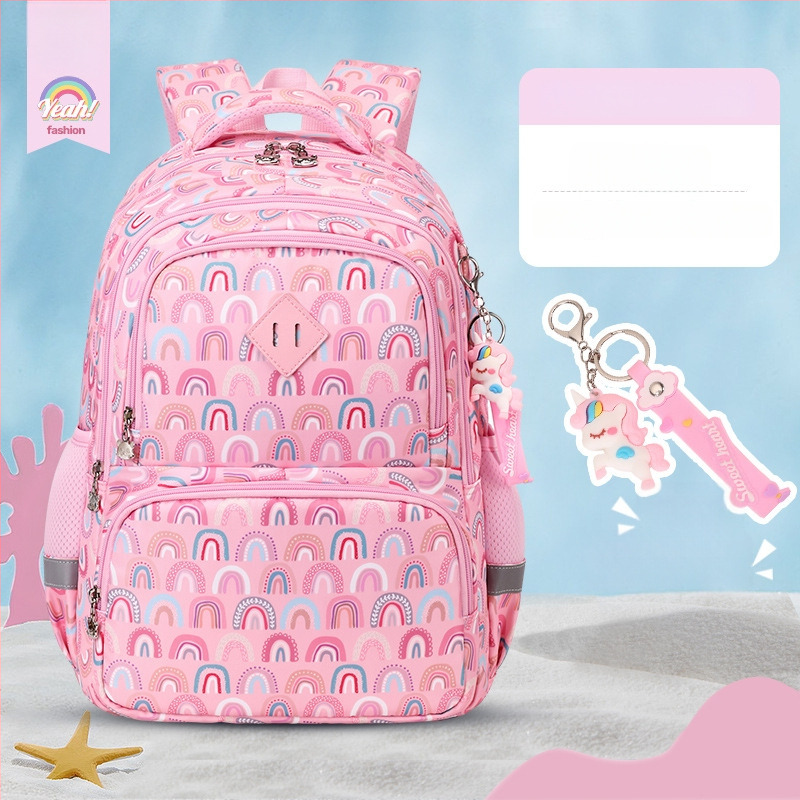 Ghiozdan Oxford pentru elevi de școală primară, respirabil, impermeabil, rezistent la uzură, cu protecție a coloanei vertebrale