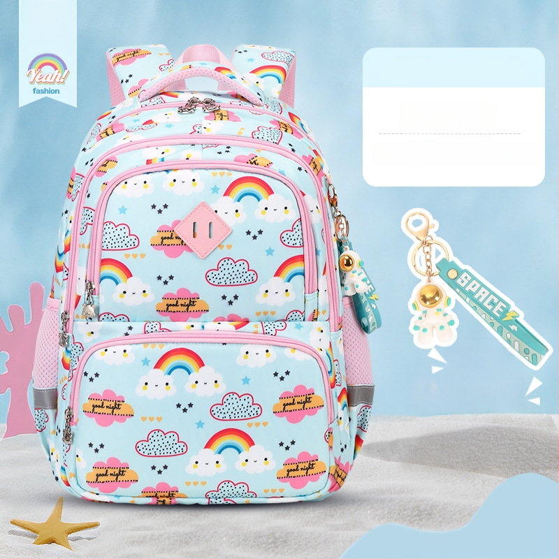 Ghiozdan Oxford pentru elevi de școală primară, respirabil, impermeabil, rezistent la uzură, cu protecție a coloanei vertebrale