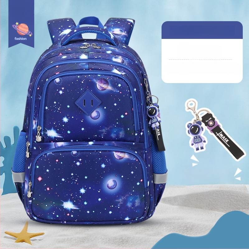 Ghiozdan Oxford pentru elevi de școală primară, respirabil, impermeabil, rezistent la uzură, cu protecție a coloanei vertebrale