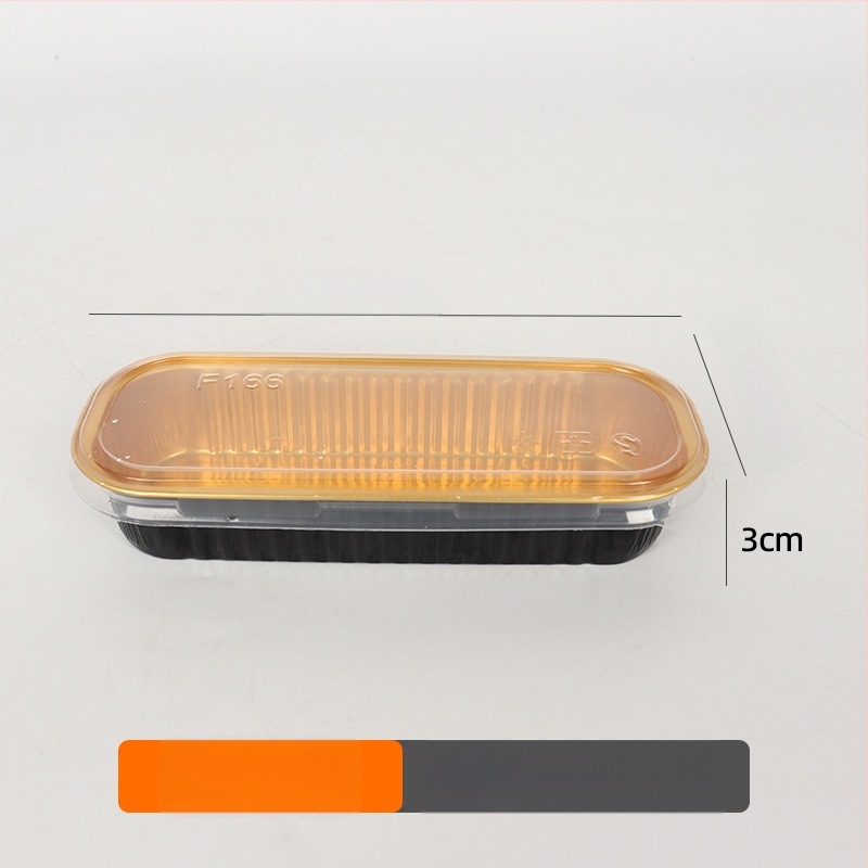 200 ml debeli pravokutni kalupi od aluminijske folije za pečenje, jednokratne upotrebe, otporni na visoke temperature