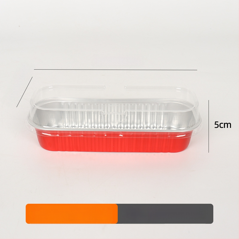 200 ml debeli pravokutni kalupi od aluminijske folije za pečenje, jednokratne upotrebe, otporni na visoke temperature