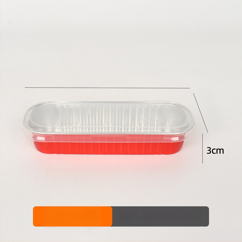 200 ml debeli pravokutni kalupi od aluminijske folije za pečenje, jednokratne upotrebe, otporni na visoke temperature