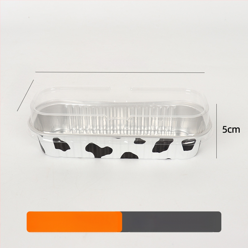 200 ml debeli pravokutni kalupi od aluminijske folije za pečenje, jednokratne upotrebe, otporni na visoke temperature