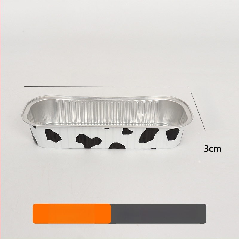200 ml debeli pravokutni kalupi od aluminijske folije za pečenje, jednokratne upotrebe, otporni na visoke temperature