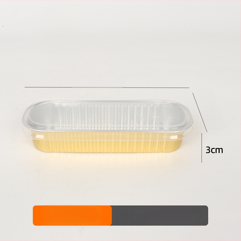 200 ml debeli pravokutni kalupi od aluminijske folije za pečenje, jednokratne upotrebe, otporni na visoke temperature