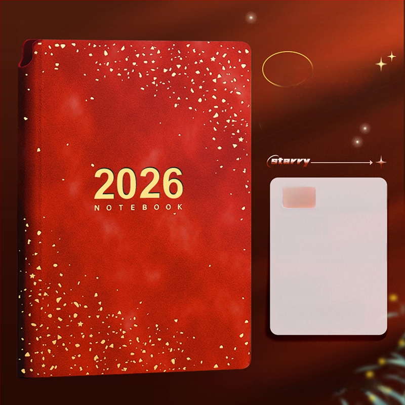 Nädalane planner PU kattega, juhtmevaba köide, Dowling paber, üle 400 lehekülje