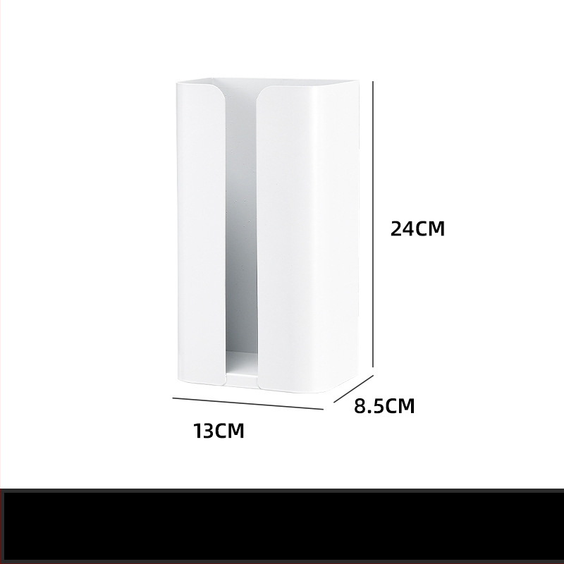 Hűtőszekrény mágneses tárolópolc oldalsó ajtóval – fém, falon szívó rögzítés, 1 réteg, lyukmentes, telepítés nélkül, konyha, fürdőszoba, nappali számára