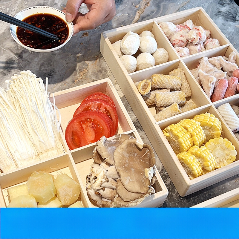 Devetodjelni pladanj za voće, jednostavan stil, prvoklasna kvaliteta, lansiran 2024.