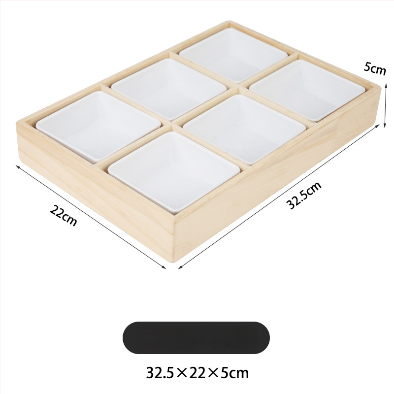 Devetodjelni pladanj za voće, jednostavan stil, prvoklasna kvaliteta, lansiran 2024.