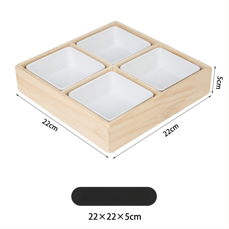 Devetodjelni pladanj za voće, jednostavan stil, prvoklasna kvaliteta, lansiran 2024.