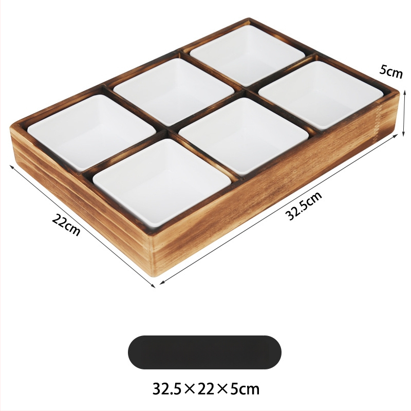 Devetodjelni pladanj za voće, jednostavan stil, prvoklasna kvaliteta, lansiran 2024.