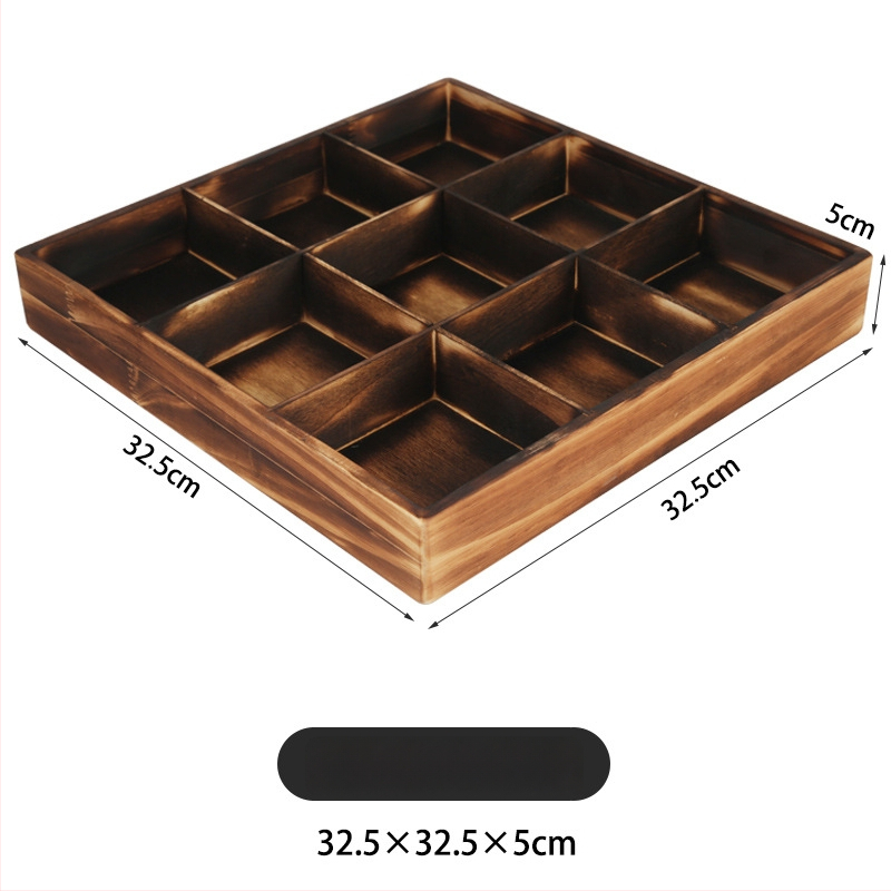 Devetodjelni pladanj za voće, jednostavan stil, prvoklasna kvaliteta, lansiran 2024.