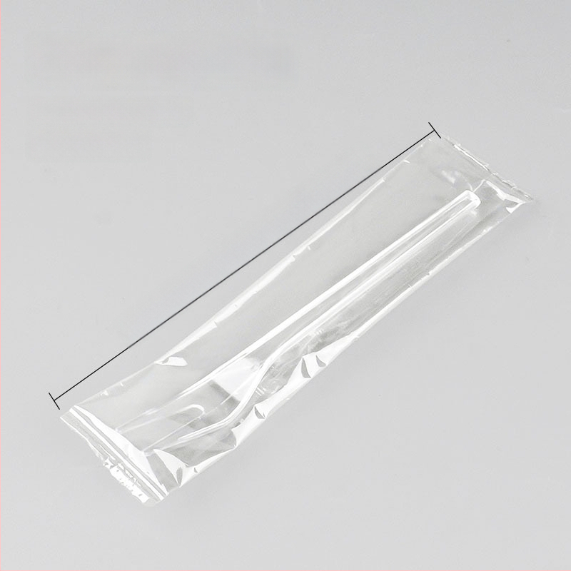 Furculiță de fructe de unică folosință, cu două dinți, stil occidental, din plastic, prietenoasă cu copiii, design modern minimalist.