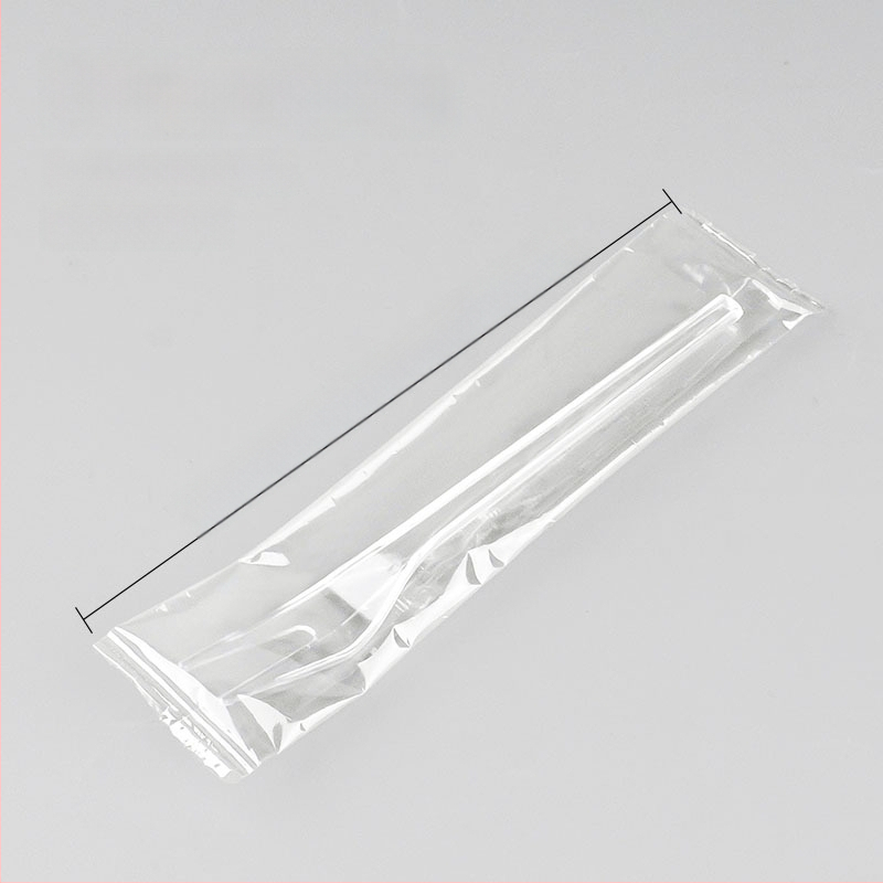 Furculiță de fructe de unică folosință, cu două dinți, stil occidental, din plastic, prietenoasă cu copiii, design modern minimalist.