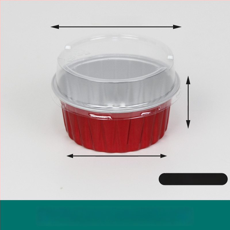 Mudis δίσκος μίας χρήσης από αλουμινόφυλλο, στρογγυλός, πάχος 0,2 mm, χωρητικότητα 100–3000, διασπώμενο.