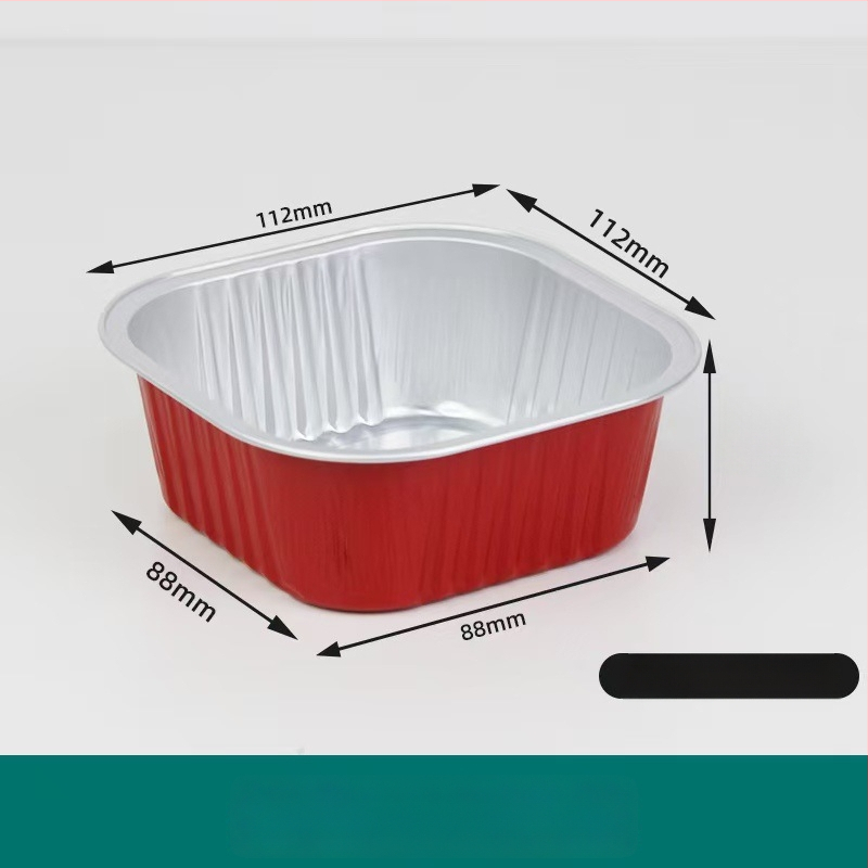 Mudis δίσκος μίας χρήσης από αλουμινόφυλλο, στρογγυλός, πάχος 0,2 mm, χωρητικότητα 100–3000, διασπώμενο.