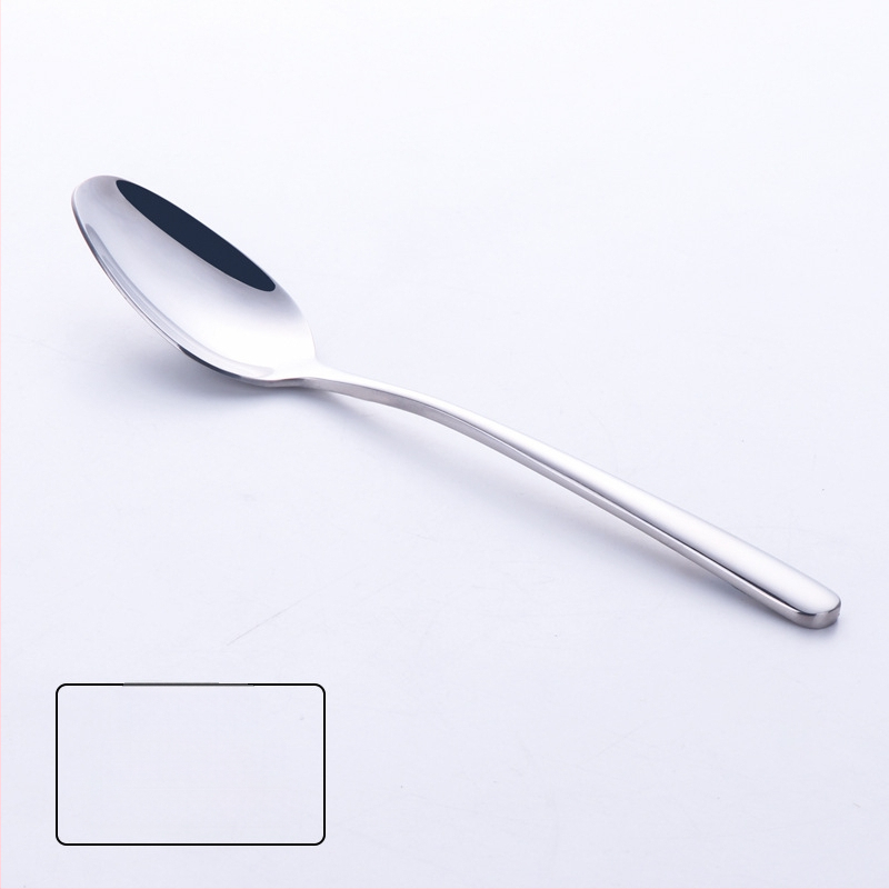 Σετ μαχαιροπήρουνα από ανοξείδωτο ατσάλι: μαχαίρι, πιρούνι και κουτάλι; λεπίδα μαχαιριού 420, κουτάλι και πιρούνι 304; καθρέφτης φινίρισμα; δυνατότητα λογότυπου