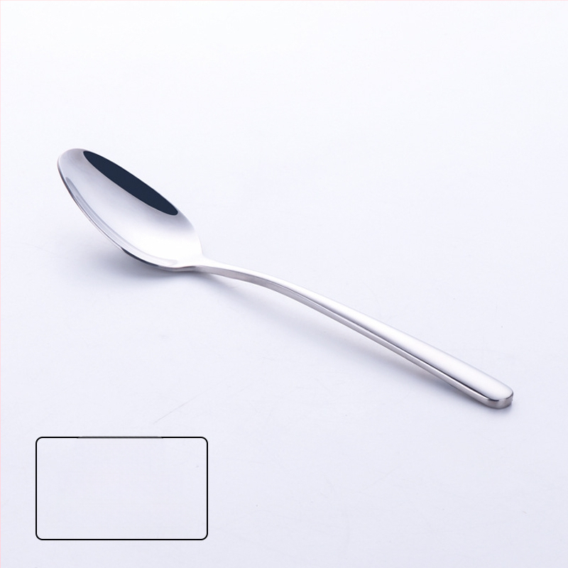 Σετ μαχαιροπήρουνα από ανοξείδωτο ατσάλι: μαχαίρι, πιρούνι και κουτάλι; λεπίδα μαχαιριού 420, κουτάλι και πιρούνι 304; καθρέφτης φινίρισμα; δυνατότητα λογότυπου