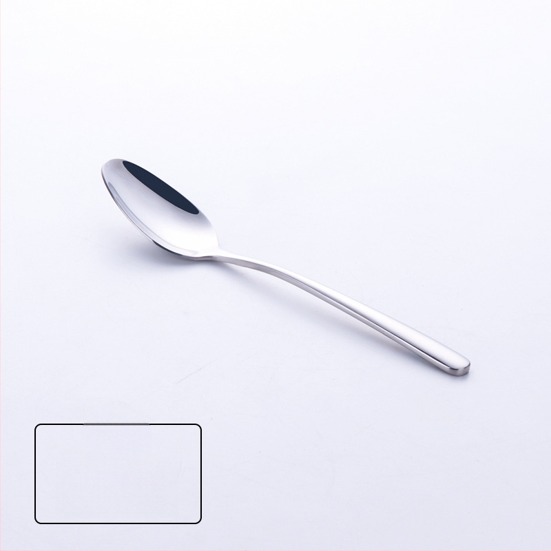 Σετ μαχαιροπήρουνα από ανοξείδωτο ατσάλι: μαχαίρι, πιρούνι και κουτάλι; λεπίδα μαχαιριού 420, κουτάλι και πιρούνι 304; καθρέφτης φινίρισμα; δυνατότητα λογότυπου