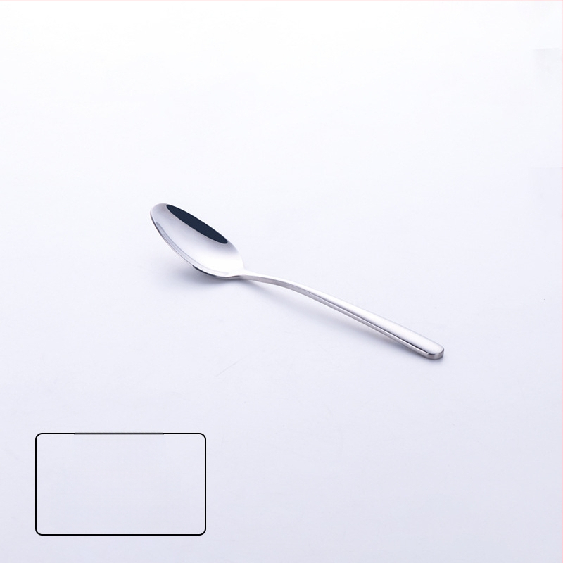 Σετ μαχαιροπήρουνα από ανοξείδωτο ατσάλι: μαχαίρι, πιρούνι και κουτάλι; λεπίδα μαχαιριού 420, κουτάλι και πιρούνι 304; καθρέφτης φινίρισμα; δυνατότητα λογότυπου