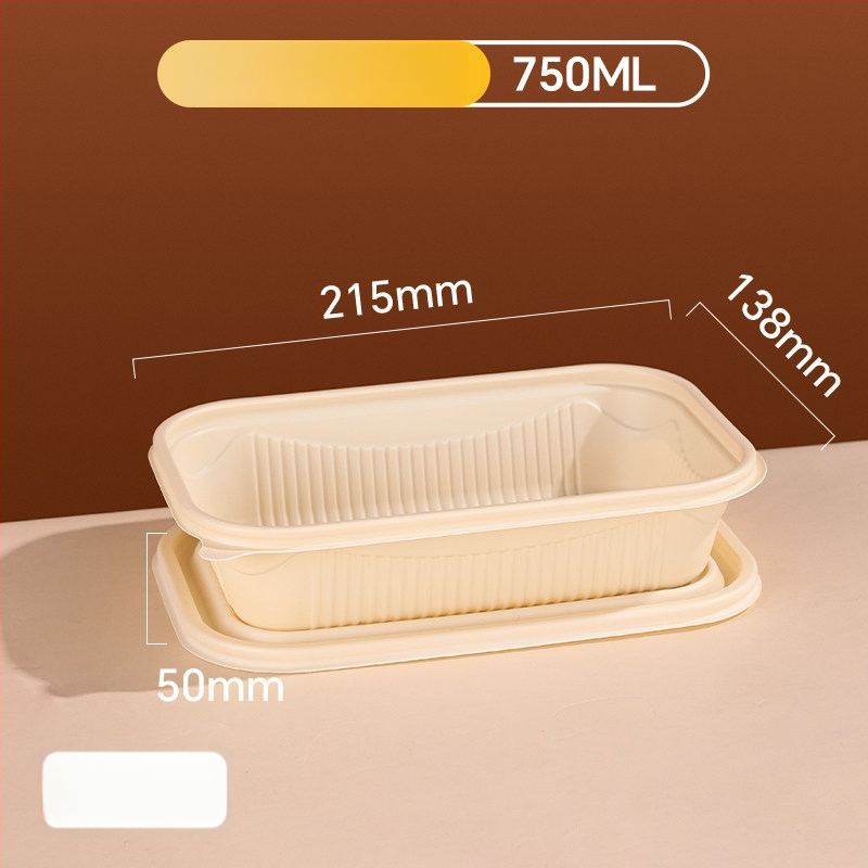 20 de seturi cutii de prânz de unică folosință din amidon de porumb cu capace, compatibile cu microunde, de calitate alimentară