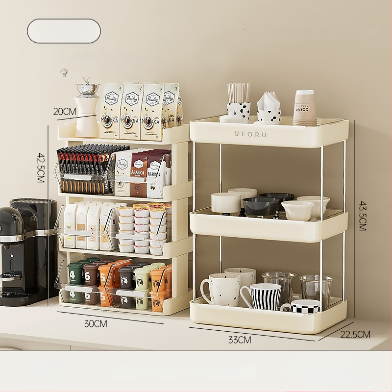 Държач за чаши и настолен органайзер с двойно ниво поднос за отцеждане – модел 985, артикул F977JSM97T5HTM, стил: универсален, материал: коприна