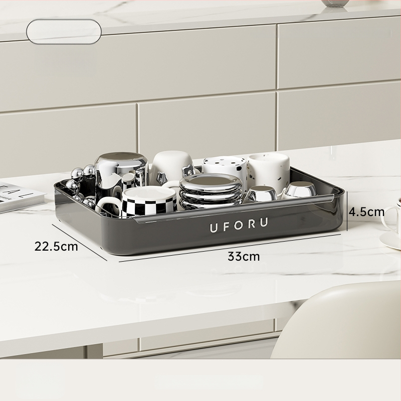 Държач за чаши и настолен органайзер с двойно ниво поднос за отцеждане – модел 985, артикул F977JSM97T5HTM, стил: универсален, материал: коприна