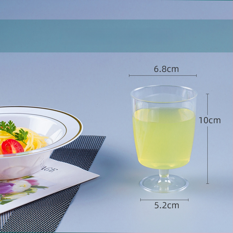 Πιάτο μίας χρήσης για δείπνο, PS πλαστικό, παχυνόμενο σκληρό πλαστικό, στρογγυλό, πάχος 0,5 mm, χωρητικότητα 20