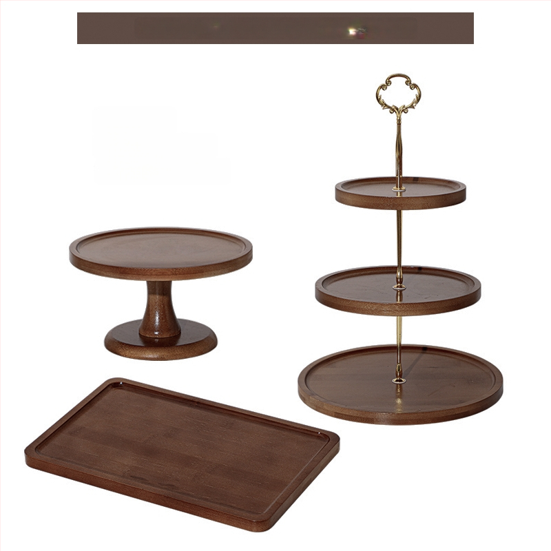 Πολυεπίπενο σταντ επίδειξης γλυκών για τραπέζι, διακόσμηση με μεταξωτά λουλούδια, μοντέρνο μινιμαλιστικό στυλ, Yi xi, Πρώτης Κατηγορίας Ποιότητα