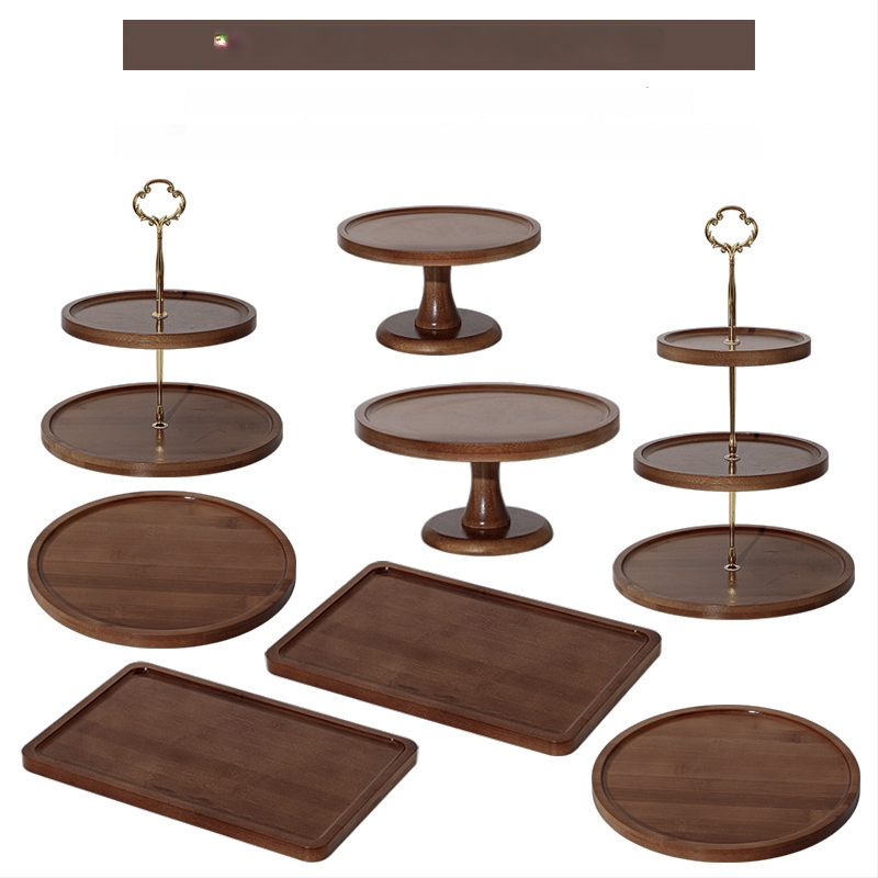 Πολυεπίπενο σταντ επίδειξης γλυκών για τραπέζι, διακόσμηση με μεταξωτά λουλούδια, μοντέρνο μινιμαλιστικό στυλ, Yi xi, Πρώτης Κατηγορίας Ποιότητα