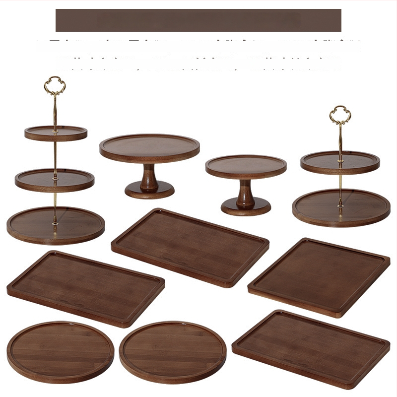 Πολυεπίπενο σταντ επίδειξης γλυκών για τραπέζι, διακόσμηση με μεταξωτά λουλούδια, μοντέρνο μινιμαλιστικό στυλ, Yi xi, Πρώτης Κατηγορίας Ποιότητα