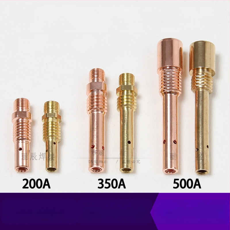 Газозащитена заваръчна пушка: свързващ прът, медно-бронзова конструкция (Тип: газозащитено заваряване; Материал: мед/бронз; Приложение: заваряване на различни метали; Серия: Panasonic)