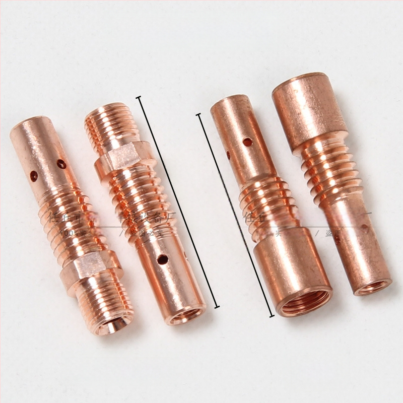 Газозащитена заваръчна пушка: свързващ прът, медно-бронзова конструкция (Тип: газозащитено заваряване; Материал: мед/бронз; Приложение: заваряване на различни метали; Серия: Panasonic)