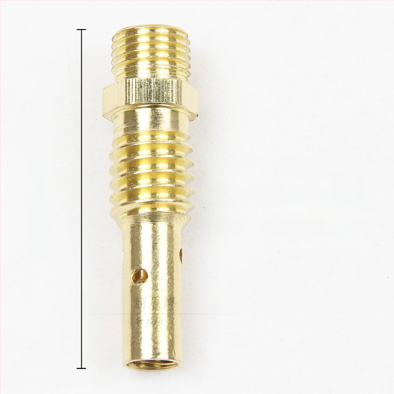 Газозащитена заваръчна пушка: свързващ прът, медно-бронзова конструкция (Тип: газозащитено заваряване; Материал: мед/бронз; Приложение: заваряване на различни метали; Серия: Panasonic)