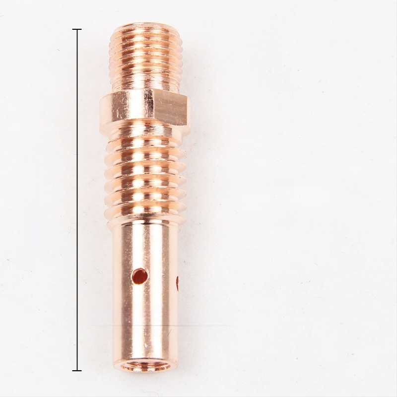 Газозащитена заваръчна пушка: свързващ прът, медно-бронзова конструкция (Тип: газозащитено заваряване; Материал: мед/бронз; Приложение: заваряване на различни метали; Серия: Panasonic)