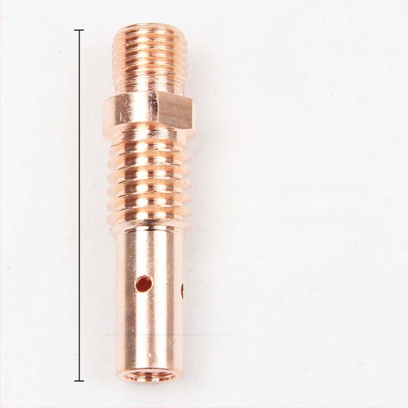 Газозащитена заваръчна пушка: свързващ прът, медно-бронзова конструкция (Тип: газозащитено заваряване; Материал: мед/бронз; Приложение: заваряване на различни метали; Серия: Panasonic)