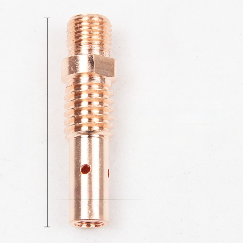 Газозащитена заваръчна пушка: свързващ прът, медно-бронзова конструкция (Тип: газозащитено заваряване; Материал: мед/бронз; Приложение: заваряване на различни метали; Серия: Panasonic)