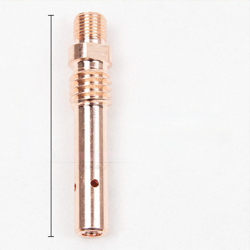 Газозащитена заваръчна пушка: свързващ прът, медно-бронзова конструкция (Тип: газозащитено заваряване; Материал: мед/бронз; Приложение: заваряване на различни метали; Серия: Panasonic)